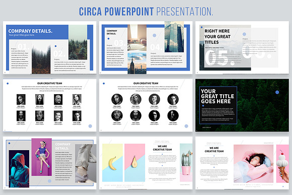 Circa Powerpoint Template in PowerPoint Templates - product preview 1