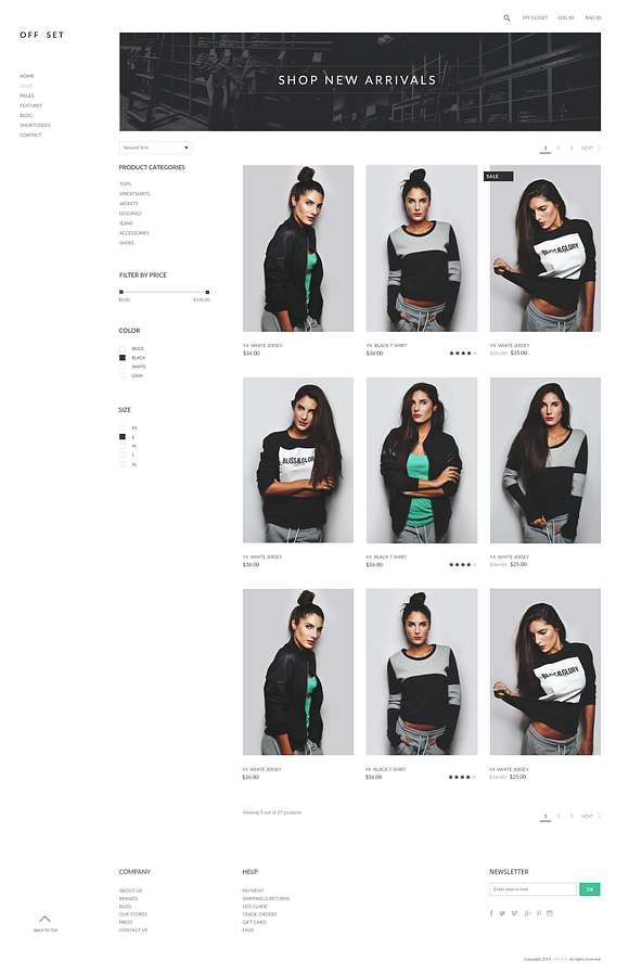 Off/Set-Creative WooCommerce Theme in WordPress Commerce Themes - product preview 6
