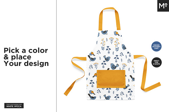 Kid Toddler Apron Mock-ups Generator in Product Mockups - product preview 3