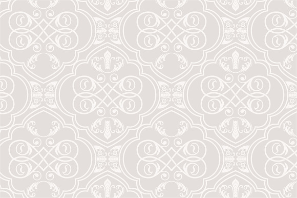 5 ornamental seamless patterns in Patterns - product preview 1