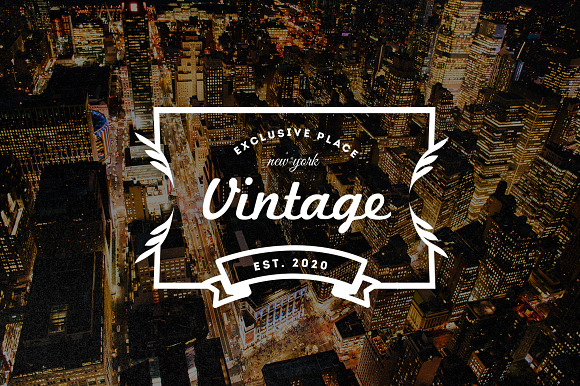 15 Vintage Logos & Badges V9 in Logo Templates - product preview 14