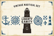 Vintage Nautical Set