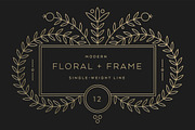 Floral + Frame