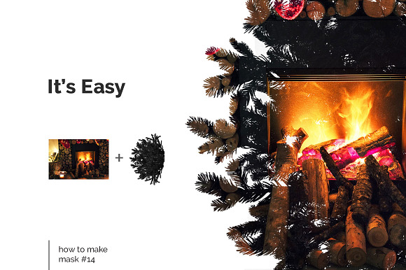 15 Christmas Photo Masks in Photoshop Layer Styles - product preview 2
