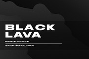 Black Lava - Background Illustration