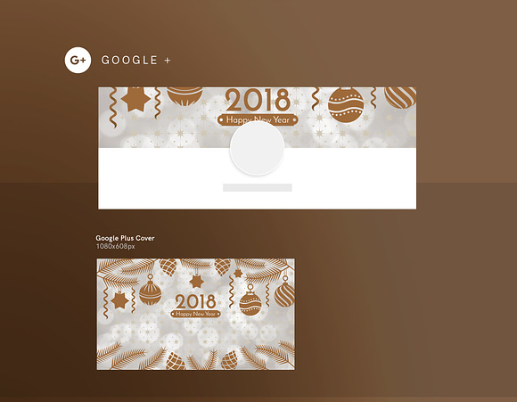 Social Media Pack | Happy New Year in Social Media Templates - product preview 1