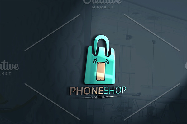 Phone Shop Logo