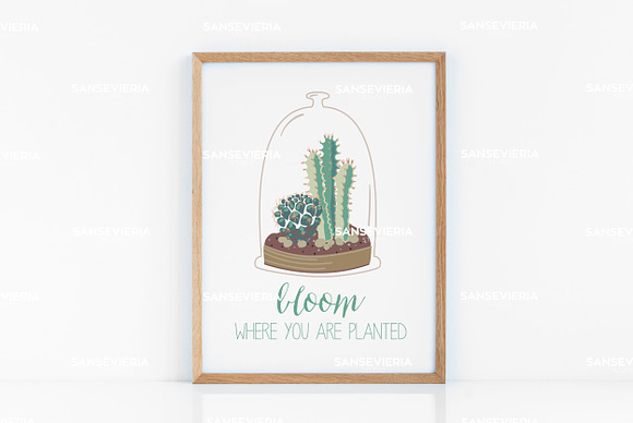 30x40 wood frame mockup 12x16 3:4  in Print Mockups - product preview 1