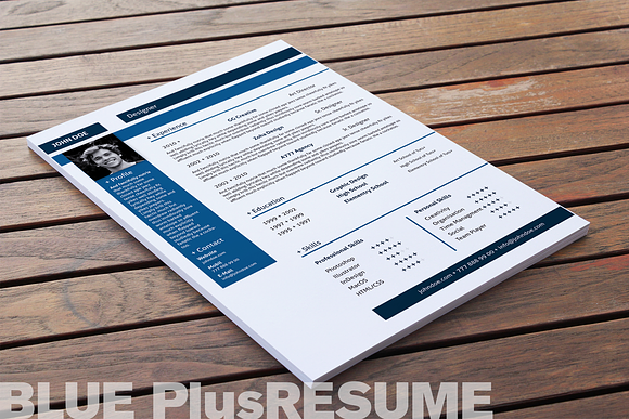 PlusRESUME - CV & Cover Letter in Letter Templates - product preview 1