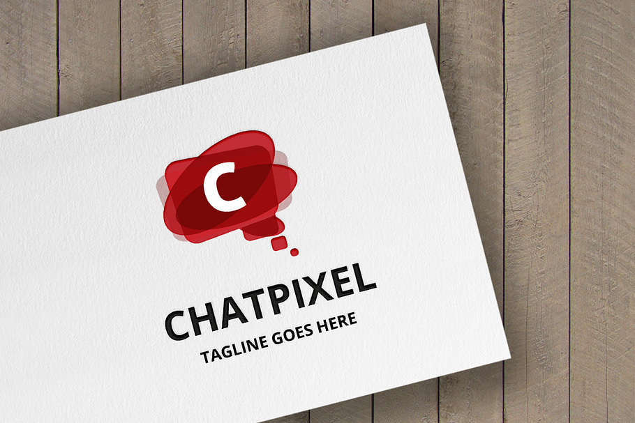 ChatPixel (Letter C) Logo in Logo Templates - product preview 8