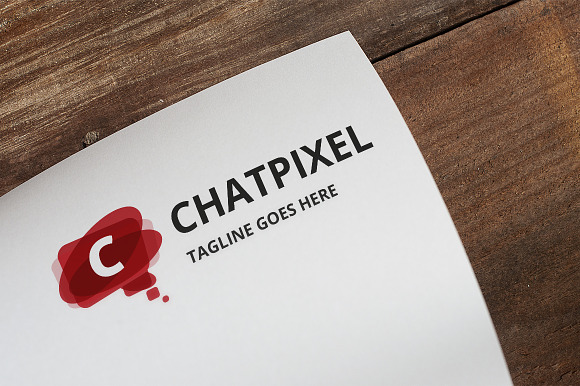 ChatPixel (Letter C) Logo in Logo Templates - product preview 1