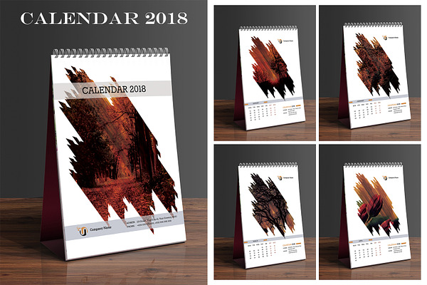 Desk Calendar 2018