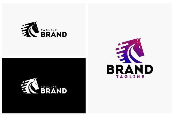 Horse in Logo Templates - product preview 1