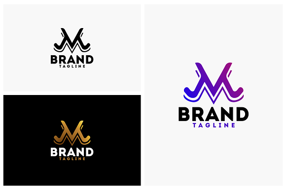 Letter M in Logo Templates - product preview 1