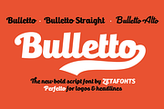 Bulletto - 5 fonts