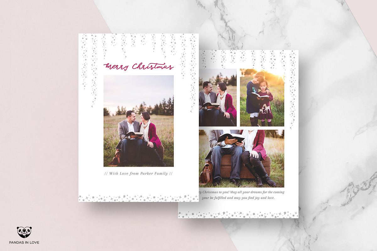 Christmas Card Template 03 in Card Templates - product preview 8