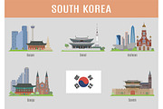 Cities in South Korea