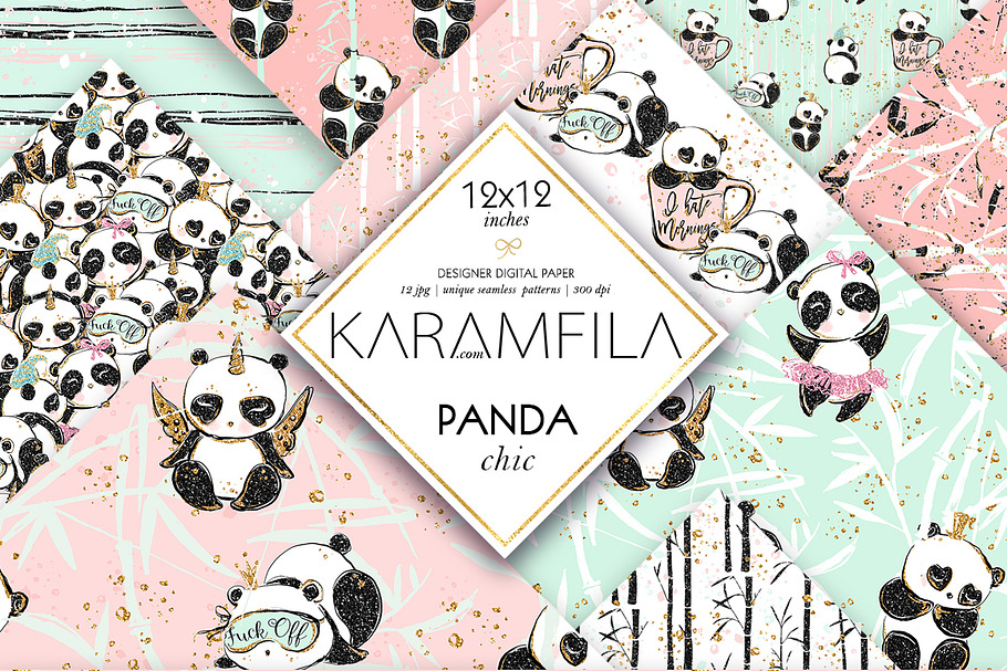Cute Panda Patterns