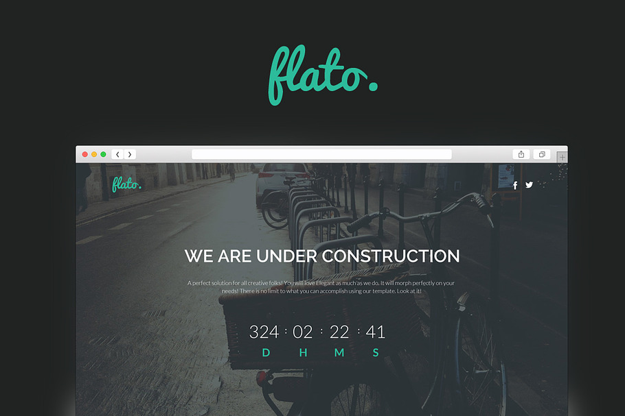 Flato - Coming Soon HTML in HTML/CSS Themes - product preview 8