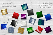 18 Glitter Shiny Backgrounds