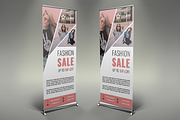 Women's Clothing Roll Up Banner