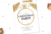 Editable Christmas InviteTemplates