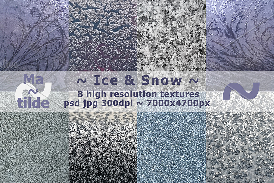 Ice & Snow Textures in Textures - product preview 8
