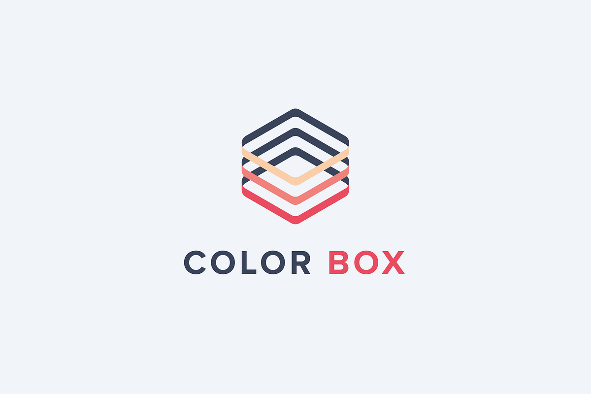 Color Box Logo Template in Logo Templates - product preview 8