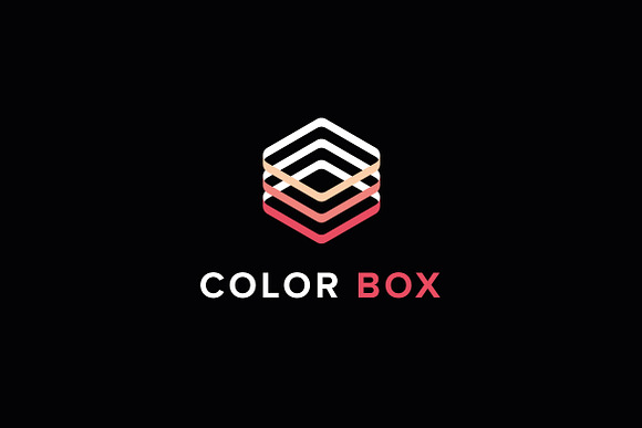 Color Box Logo Template in Logo Templates - product preview 1