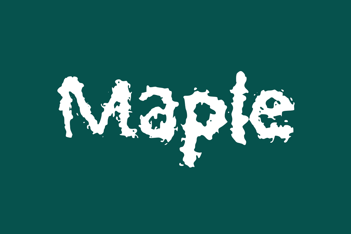 Maple Handwritten Font in Blackletter Fonts - product preview 8