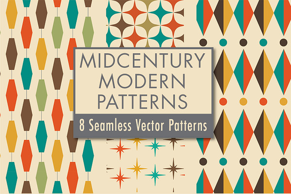 Mid-Century Modern Patterns Vol 2