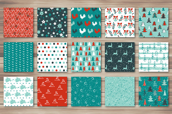 30 Merry Christmas patterns in Patterns - product preview 2