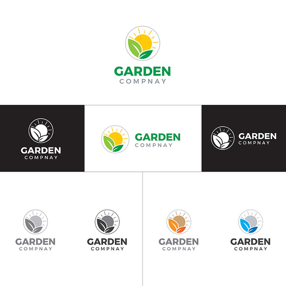 Garden Work Invoice and Logo in Stationery Templates - product preview 5