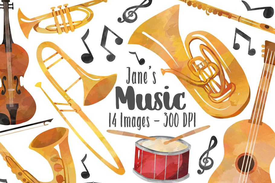 Musical Instruments Clipart