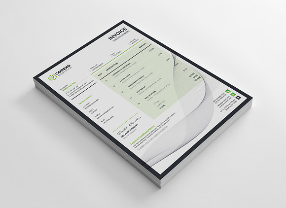 Modern Invoice in Stationery Templates - product preview 4
