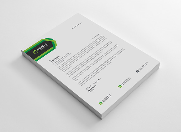 Letterhead in Stationery Templates - product preview 9