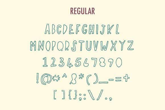 Cartagena Hand Drawn Font in Sans-Serif Fonts - product preview 1