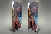 Women's Clothing Roll Up Banner