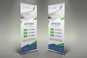Airline Roll Up Banner