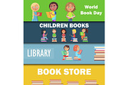 World Book Day, Children Library and Bookstore