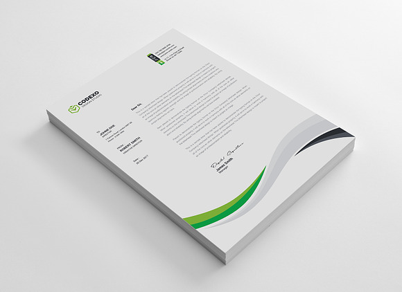 Letterhead in Stationery Templates - product preview 4