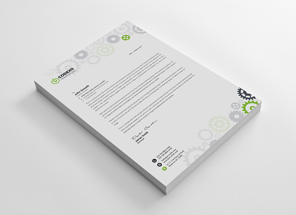 Business Letterhead Template in Stationery Templates - product preview 4