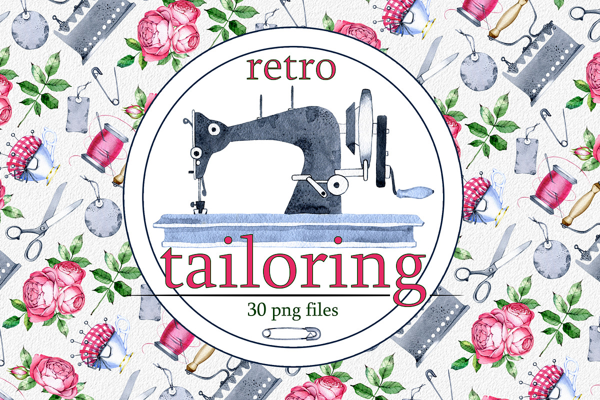tailoring in Illustrations - product preview 8