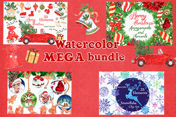 Christmas Bundle! in Illustrations - product preview 1
