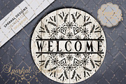Snowflake Welcome Graphic Cut File