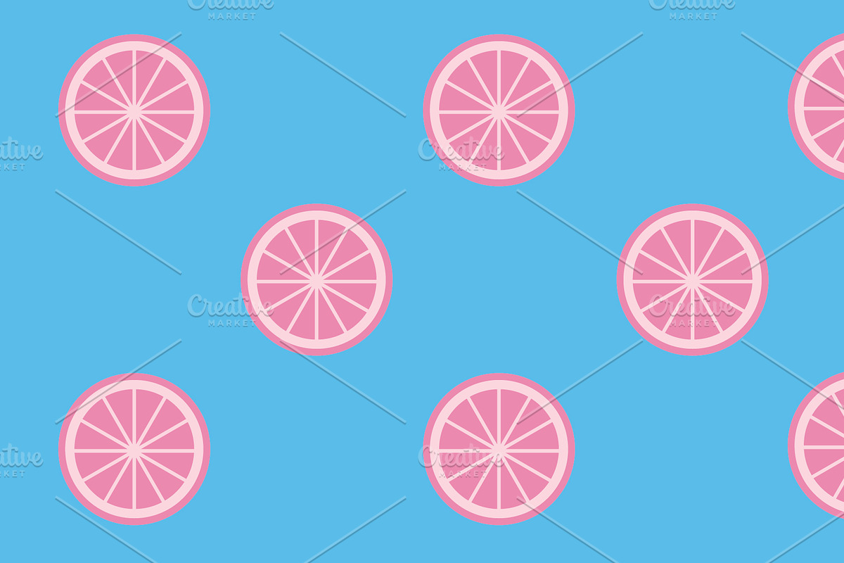 Citrus background in Illustrations - product preview 8