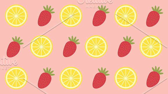 Citrus background in Illustrations - product preview 2