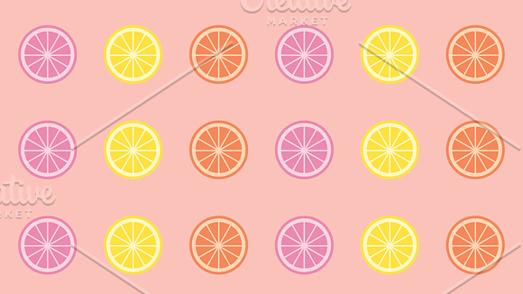 Citrus background in Illustrations - product preview 6