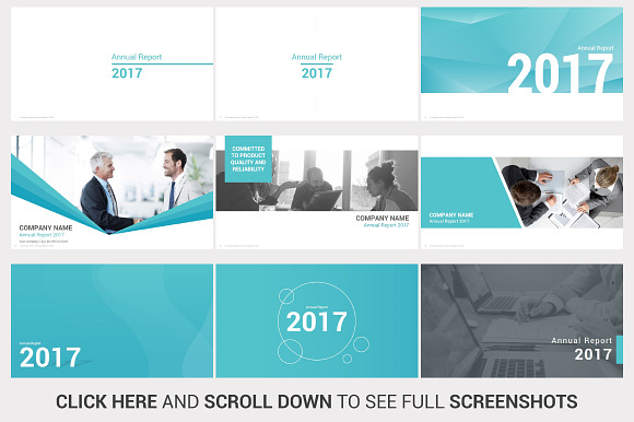 Annual Report PowerPoint Template in PowerPoint Templates - product preview 5