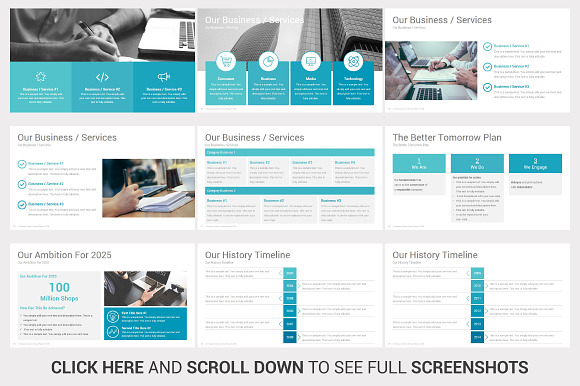 Annual Report PowerPoint Template in PowerPoint Templates - product preview 9